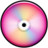 CD Colored Pink Icon